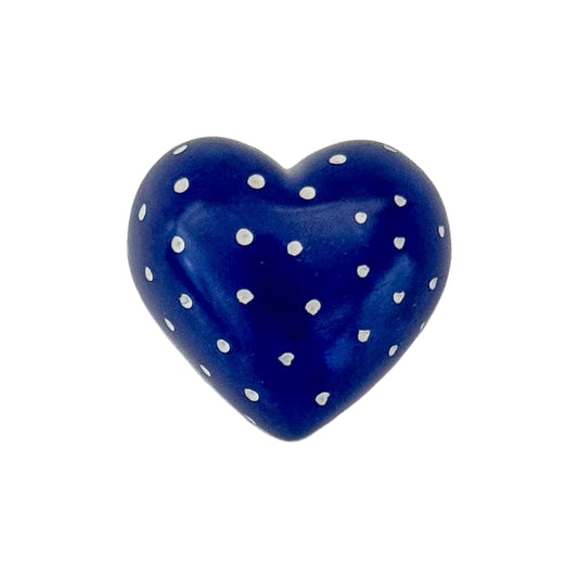 Soapstone Dotted Heart