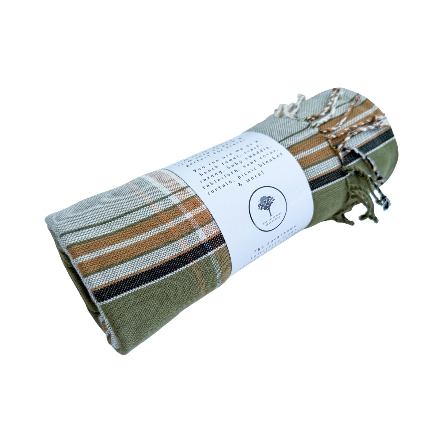 Kikoi Beach Wrap - Olive