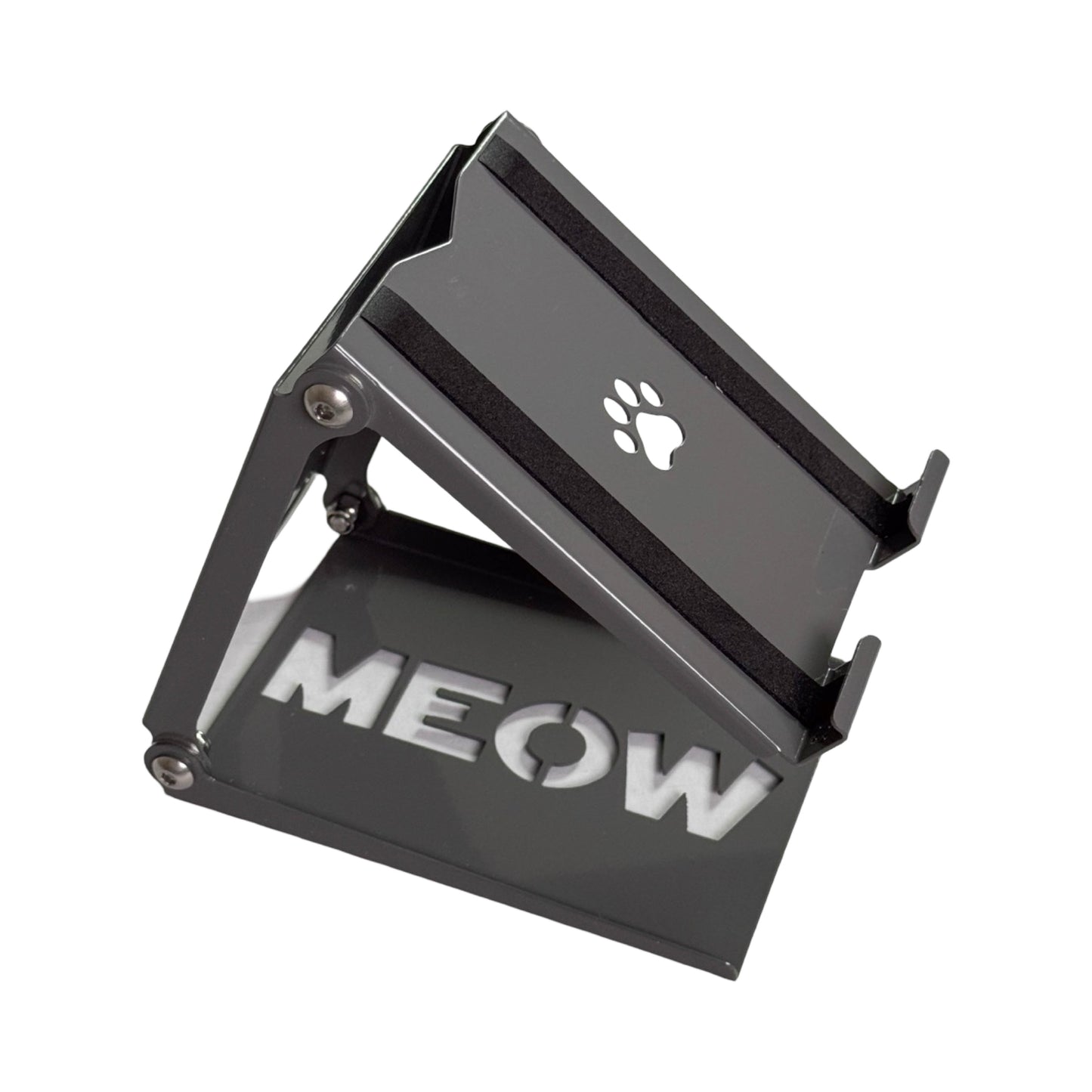Folding Phone/Tablet Stand - Black Cat