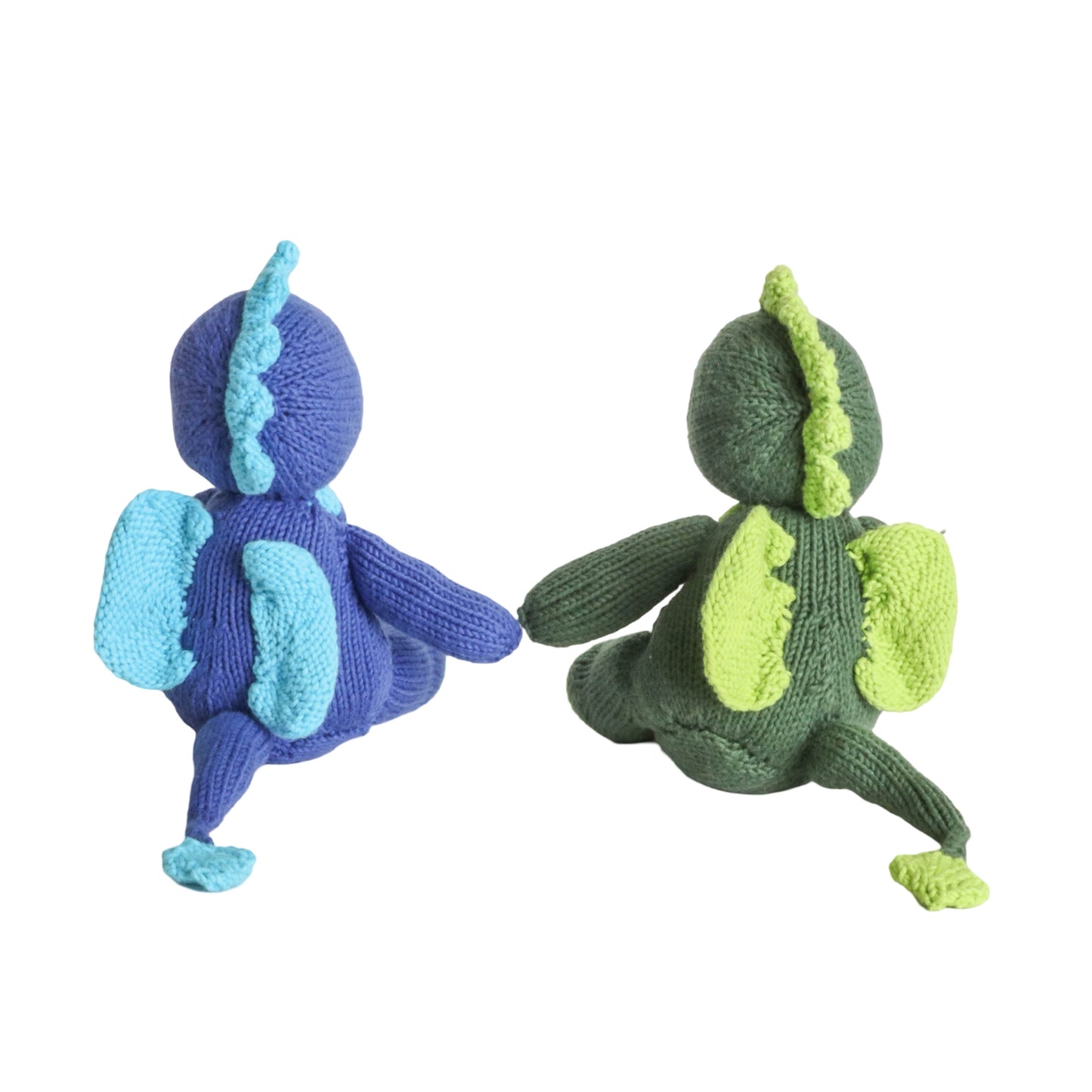 Hand Knit Organic Cotton Dragon