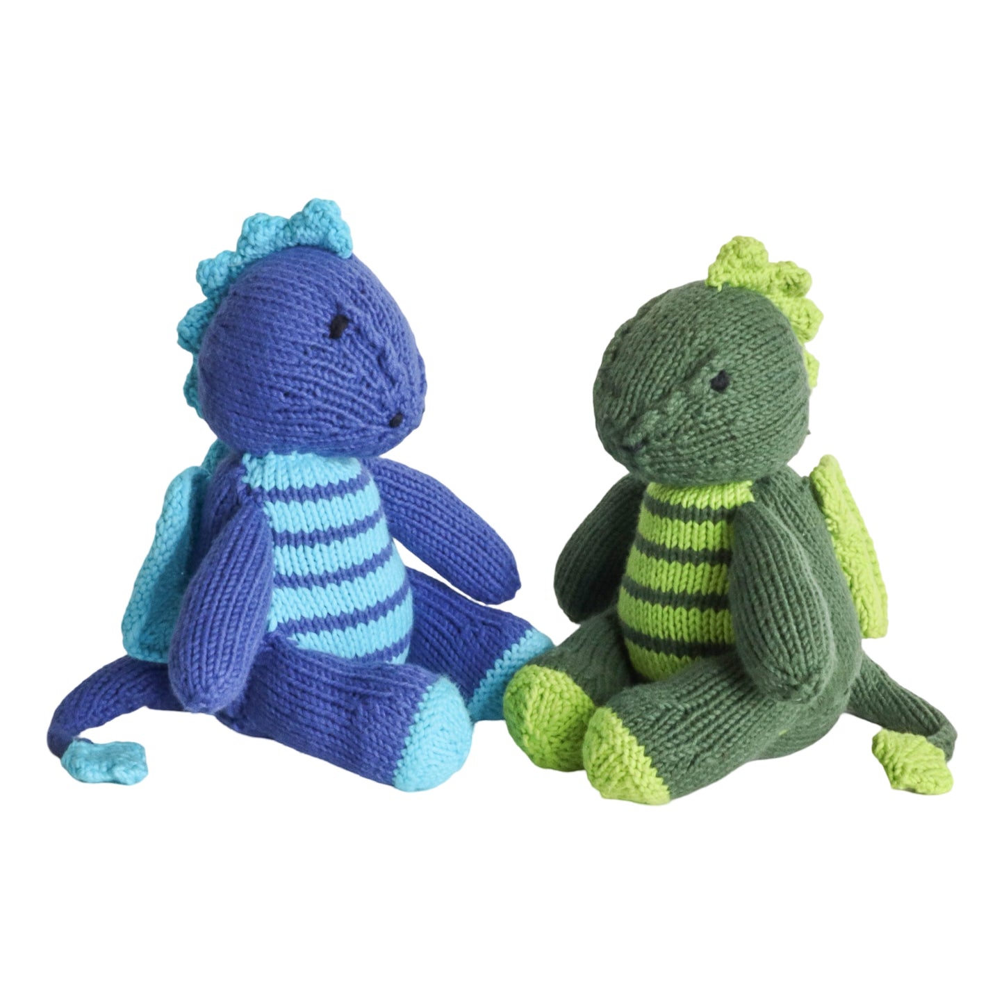 Hand Knit Organic Cotton Dragon