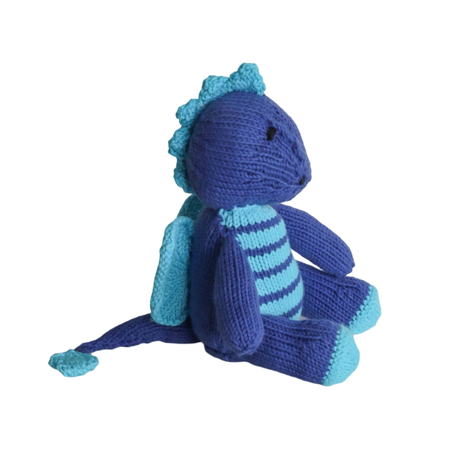 Hand Knit Organic Cotton Dragon
