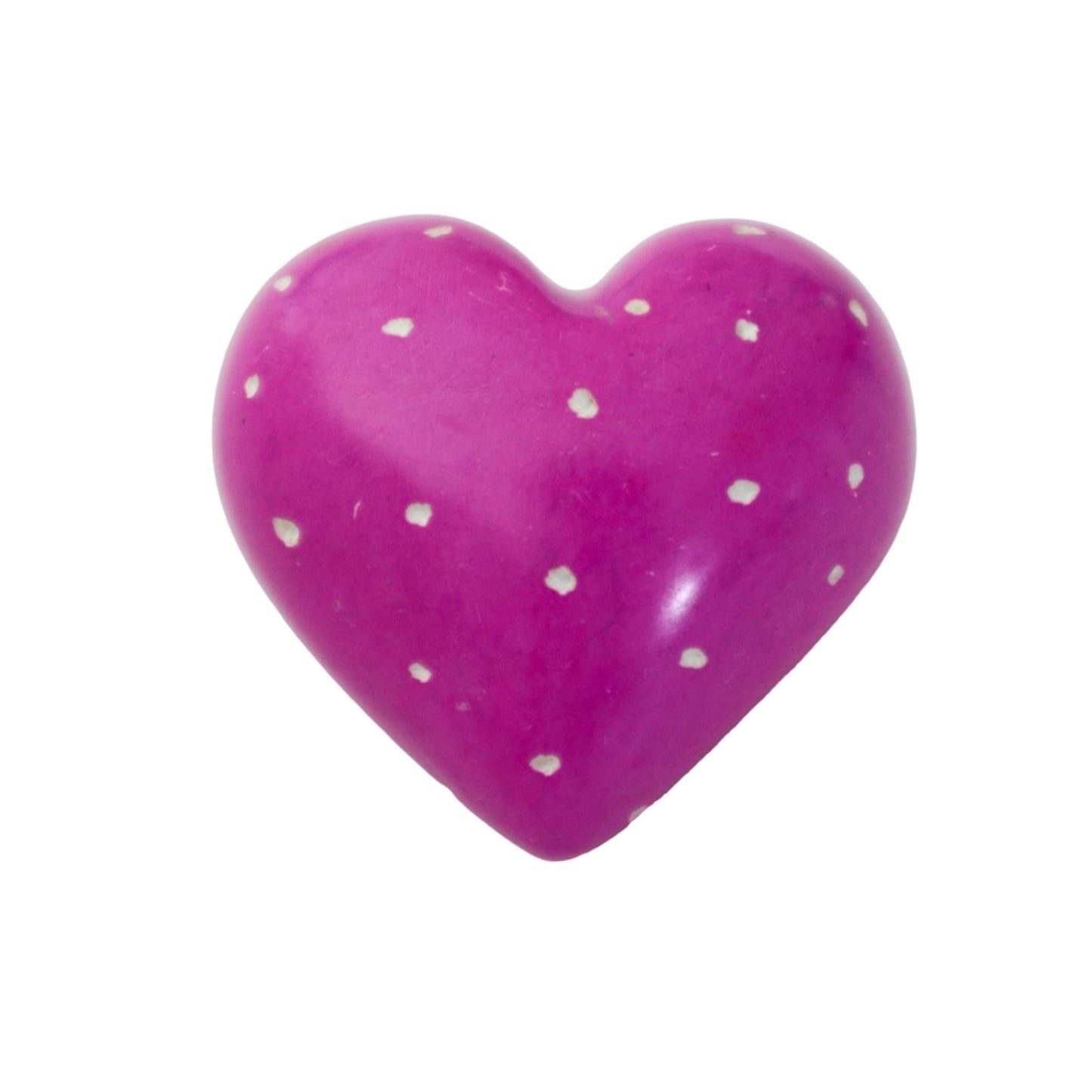 Soapstone Dotted Heart