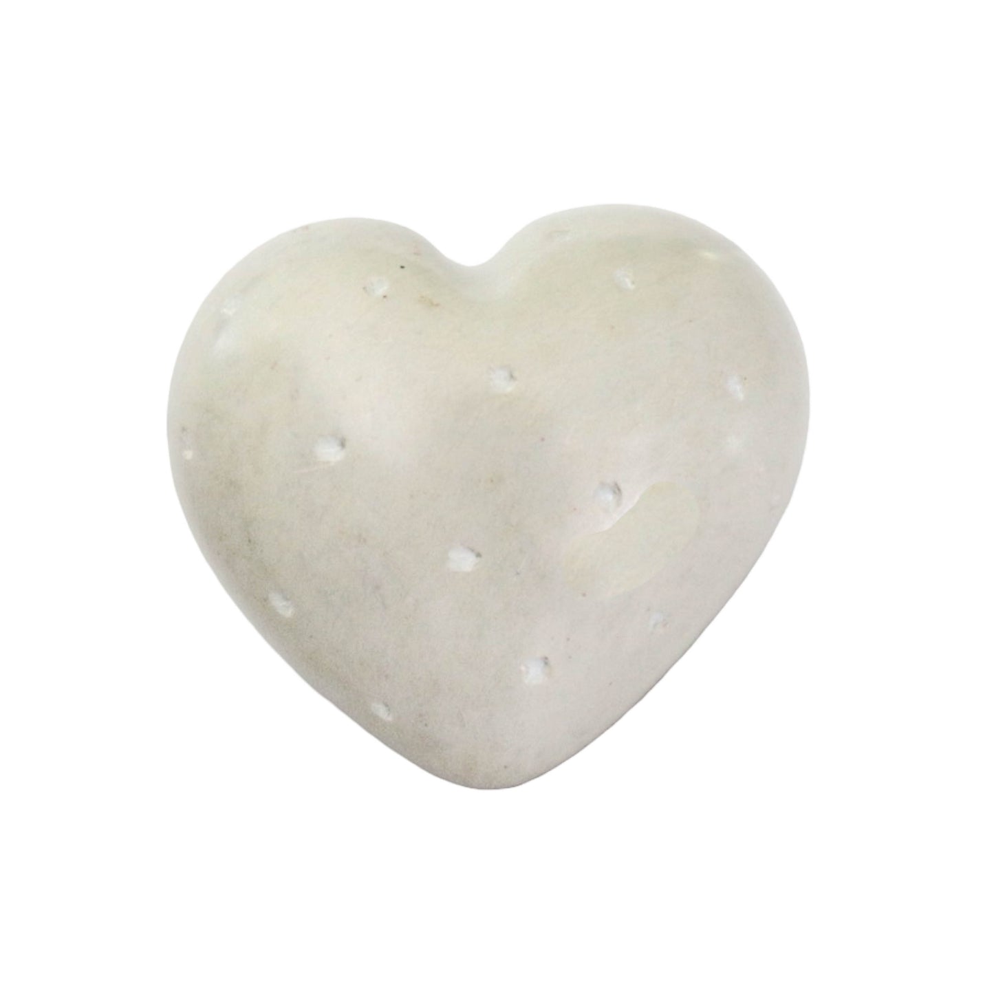 Soapstone Dotted Heart